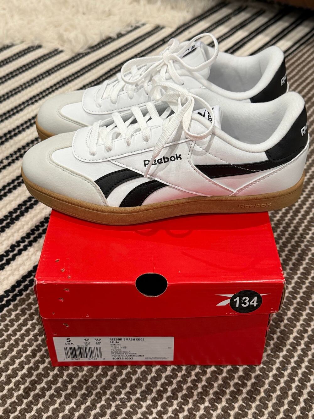 Youth REEBOK SMASH EDGE sneakers